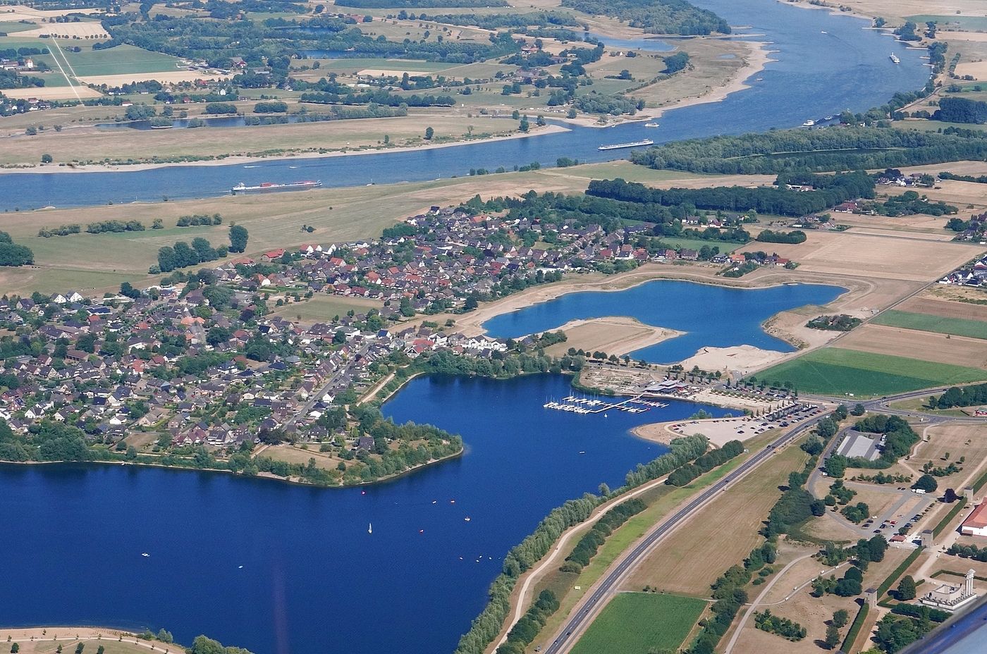 Fliegen am Niederrhein